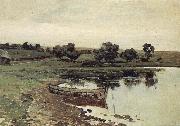 Levitan, Isaak At Flubchen oil painting reproduction